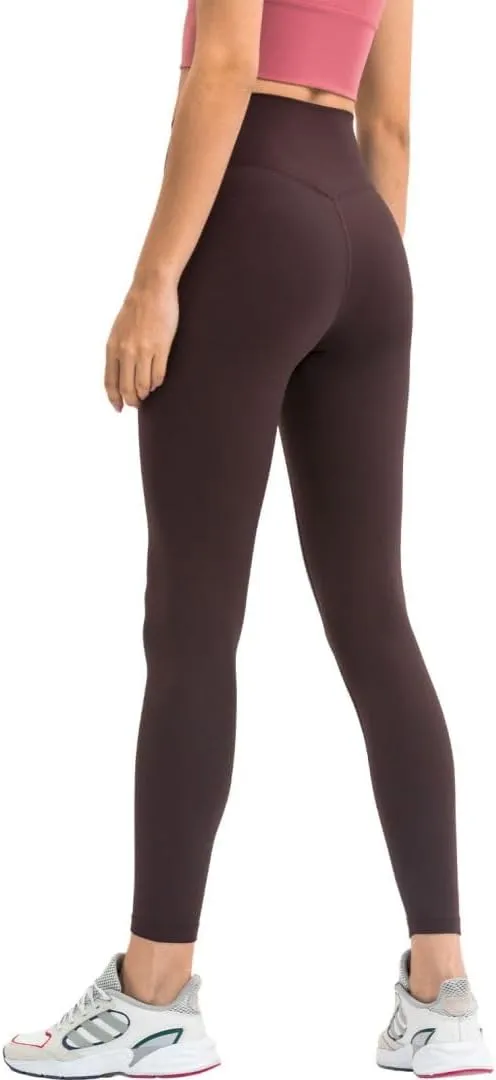 20"/ 25"/ 30" High Waisted Yoga Leggings No Front Seam Compression Workout Leggings/Flared Pants/Warm Leggings