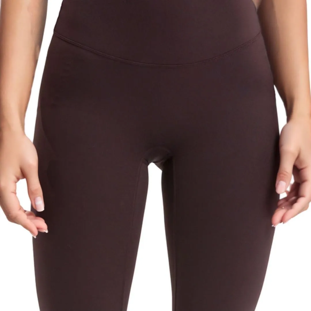 20"/ 25"/ 30" High Waisted Yoga Leggings No Front Seam Compression Workout Leggings/Flared Pants/Warm Leggings