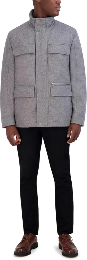 Cole Haan Men's Field Multi-Pocket Coat