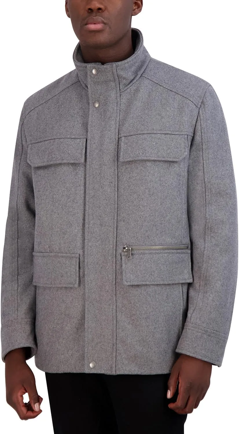 Cole Haan Men's Field Multi-Pocket Coat