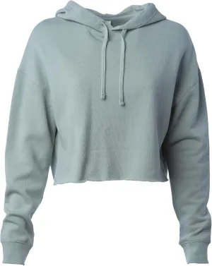 Global Blank Women's Crop Hoodie Long Sleeve Crop Top Sweatshirt with Hood for Women