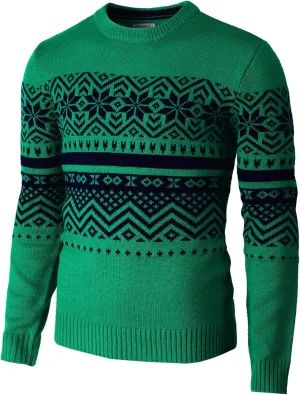 H2H Mens Casual Slim Fit Knitted Christmas Sweaters Holiday Party