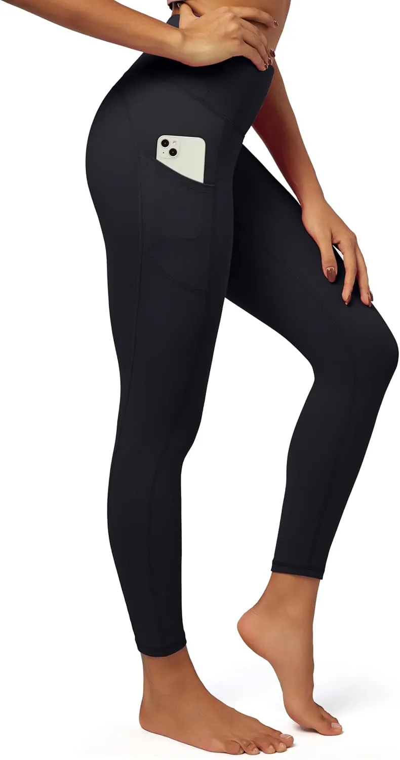 IUGA Fleece Lined Leggings Women Thermal Leggings for Women Winter Warm Tights High Waisted Hiking Yoga Pants with Pockets